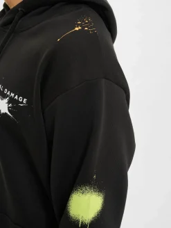 Sweater & Pullover|Pullover & Sweater*CRIMINAL DAMAGE Graffiti Damage Hoodie schwarz