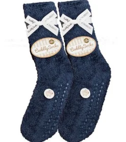 Strümpfe & Socken|Kinder-Unterwäsche*taubert Cuddly Socks by Kuschel-Socken mit ABS Noppen One Size 87197544 Dunkelblau