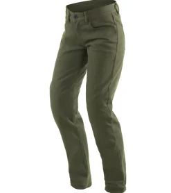 Sportunterbekleidung|Hosen & Jeans*DAINESE Casual Regular Lady Tex Damen Motorrad-Hose mit Pro-Shape 2.0-Protektoren Motorrad-Jeans Motorsport-Hose 202755153 Grün