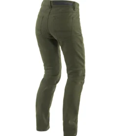 Sportunterbekleidung|Hosen & Jeans*DAINESE Classic Slim Lady Tex Damen Motorrad-Hose mit Pro-Shape 2.0-Protektoren Motorrad-Jeans Motorsport-Hose 202755152 Grün