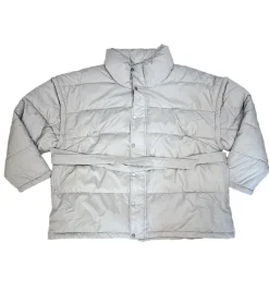 Große Größen|Mäntel & Jacken*O46bpx Damen Jacke mit abnehmbaren Ärmeln Übergangs-Jacke wasserabweisende Outdoor-Jacke 943397 Beige