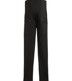 Fitnessmode & Jogginghosen*O46bpx Damen Schwangerschafts-Hose schlichte Basic-Hose Umstandsmode Sport-Leggings 950753 Schwarz
