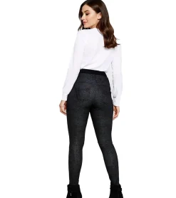 Fitnessmode & Jogginghosen|Hosen & Jeans*O46bpx Damen Schwangerschafts-Hose Thermo Jeggings Umstandsmode 911067 Schwarz