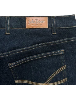 Hosen & Jeans*O46bpx Damen Thermo-Jeans aus Baumwolle Denim-Hose im 4-Pocket-Style Alltags-Jeans Baumwoll-Hose 967273 Schwarz