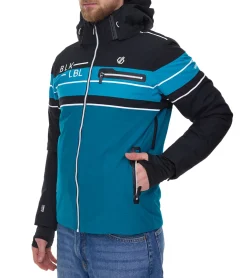Wintersport|Jacken & Mäntel*DARE 2b OUTLIER II Herren Snowboard-Jacke wasserdichte Ski-Jacke nachhaltige Wintersport-Jacke DMP519_Y2W Schwarz/Blau