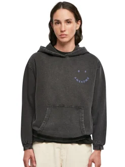 Sweater & Pullover*Days Beyond Be Awesome EMB Hoody schwarz