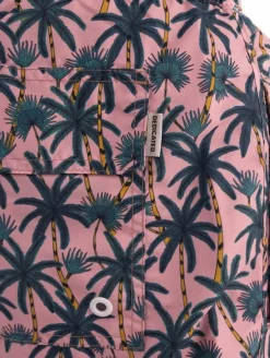 Nachtwäsche & Bademode*DEDICATED Badeshorts Beach Palms Pink