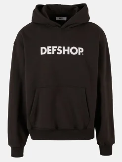 Pullover & Sweater*DEF MERCH Herren Hoodie Offizieller Merch Kapuzen-Pullover Frühlings-Hoodie Schwarz