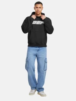 Pullover & Sweater*DEF MERCH Herren Hoodie Offizieller Merch Kapuzen-Pullover Frühlings-Hoodie Schwarz