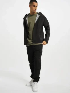 Mäntel & Jacken|Jacken & Mäntel*DEF Sports Mollwitz Übergangsjacke schwarz