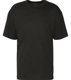 T-Shirts & Tank Tops*Denim Project Company Herren Baumwoll-Shirt Kurzarm-Shirt T-Shirt Rundhals-Shirt DP-10023-185 001 Schwarz