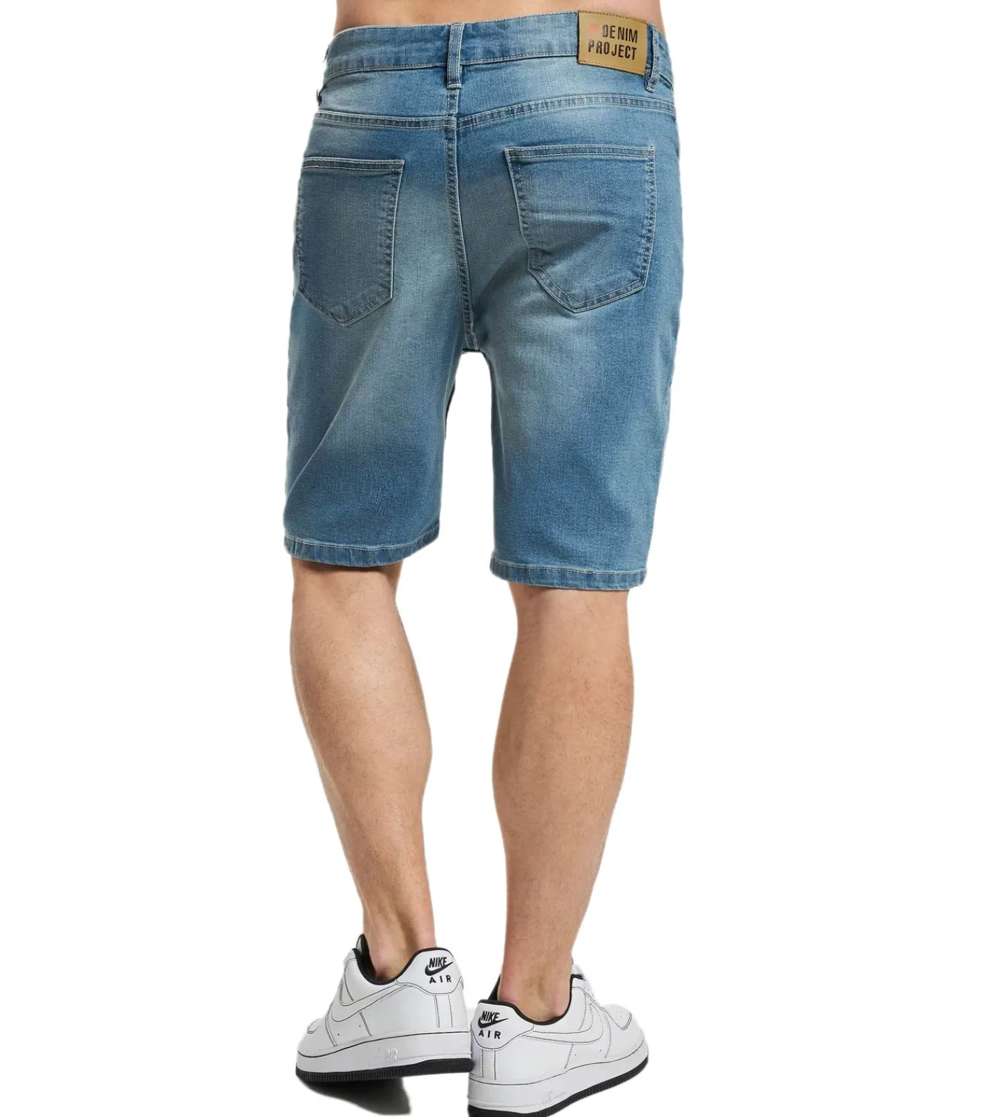 Shorts & Bermudas*Denim Project Herren Jeans schlichte Baumwoll Bermuda-Shorts Sommer-Shorts DP3800 554 Blau