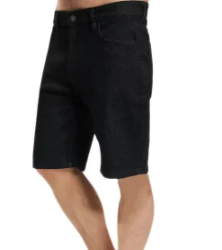 Shorts & Bermudas*Denim Project Herren Sommer-Shorts schlichte Baumwoll-Hose Freizeit-Shorts kurze Hose Jeans DP3800 281 Schwarz