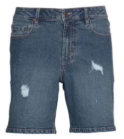 Shorts & Bermudas*Denim Project sync Herren Jeans schlichte Baumwoll Bermuda-Shorts Sommer-Shorts DP-Coll2-004 96 Dunkelblau