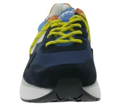 Sneaker & Turnschuhe*diadora N9000 Txs H Mesh Sneaker Made in Portugal mit Wildleder-Overlays 201.174817 01 verschieden bunte Farb-Styles Blau/Weiß/Gelb