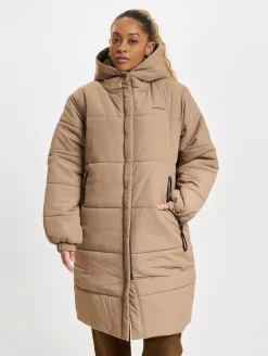 Mäntel & Jacken*DIDRIKSONS Anna Parka beige/dunkelgrün