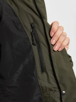 Mäntel & Jacken*DIDRIKSONS Fay Parka tiefgrün