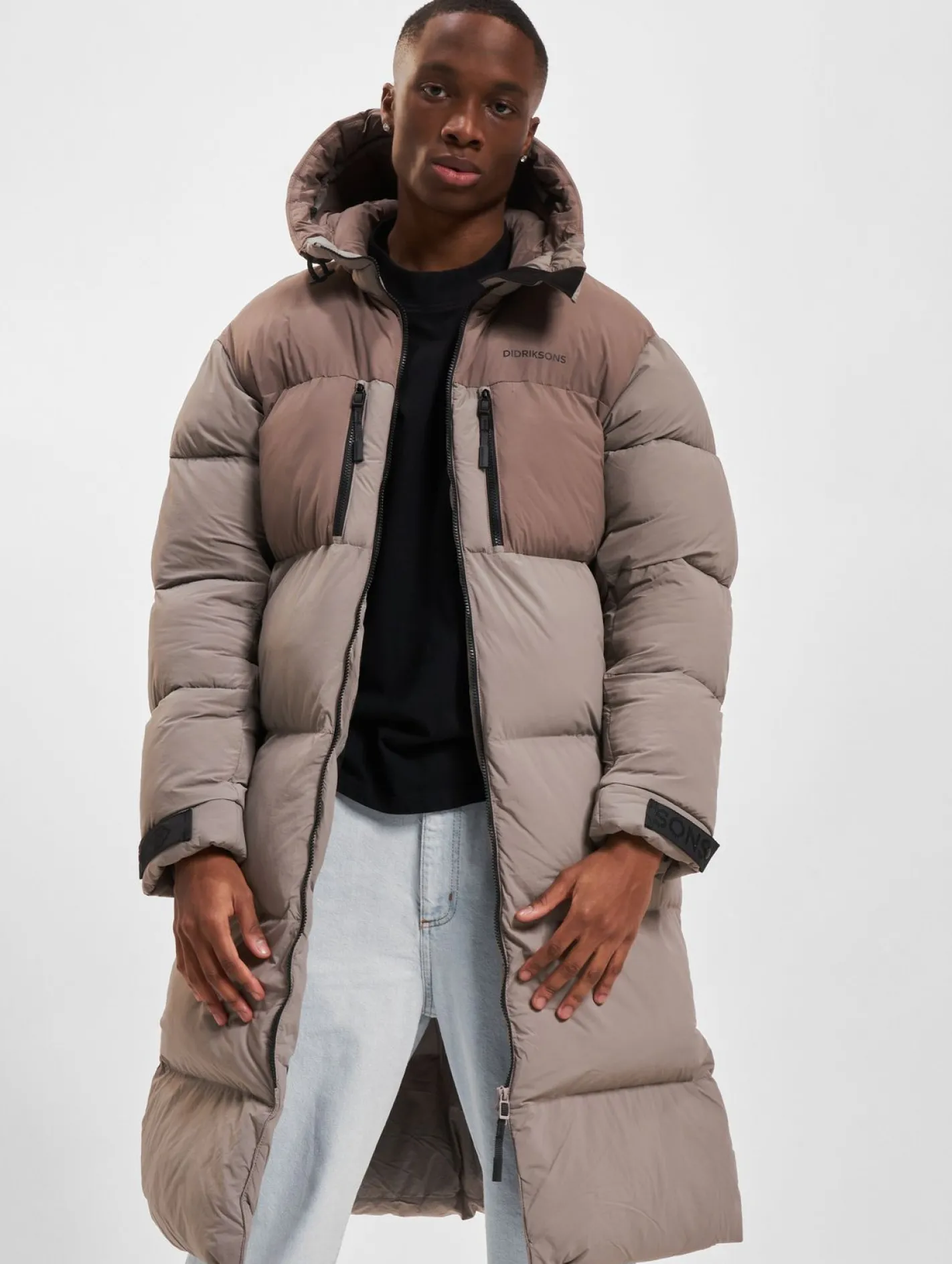 Jacken & Mäntel*DIDRIKSONS Hilmer 2 Parka aschbraun