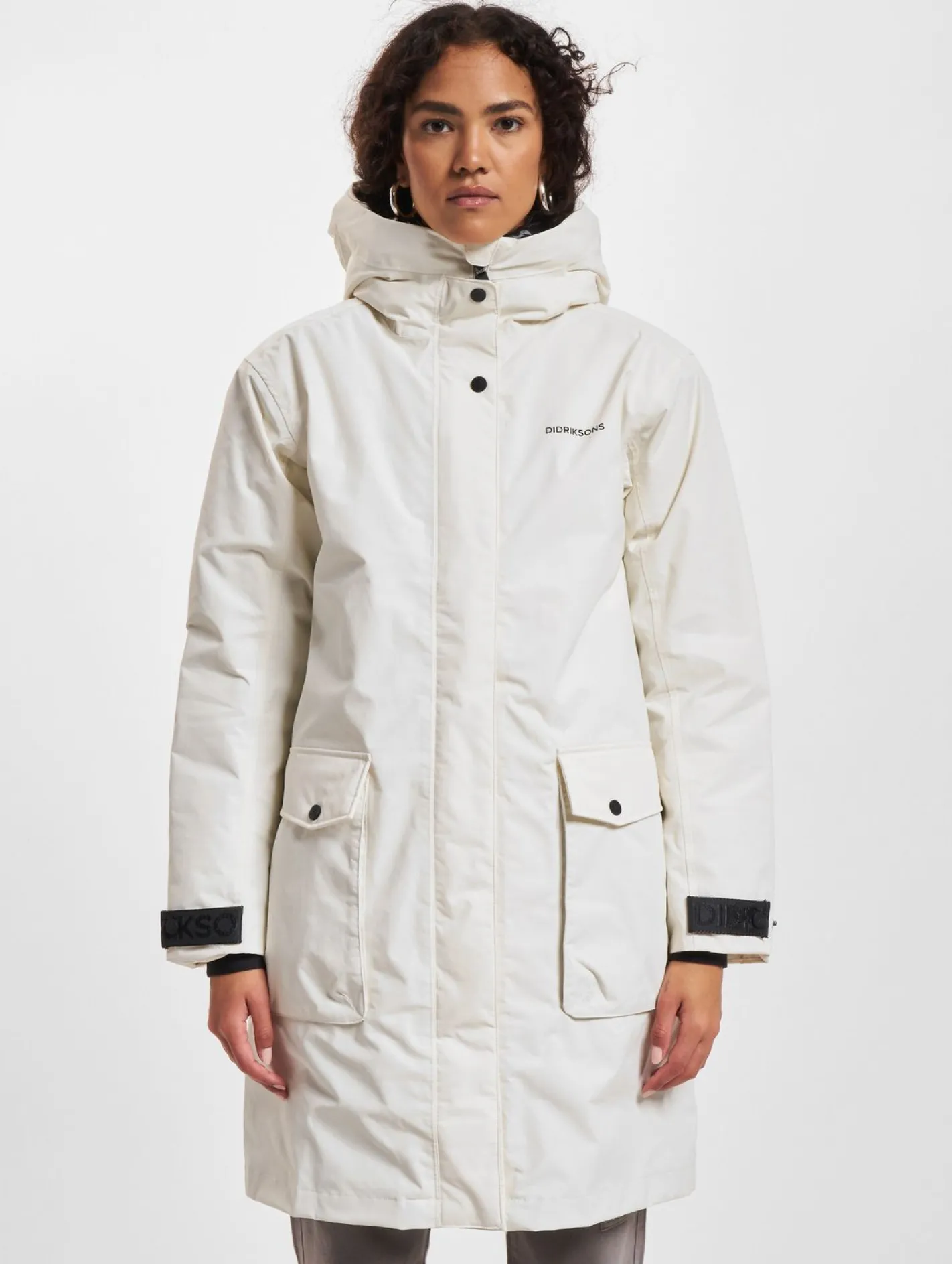 Mäntel & Jacken*DIDRIKSONS Ilsa Parka weißer Schaumstoff