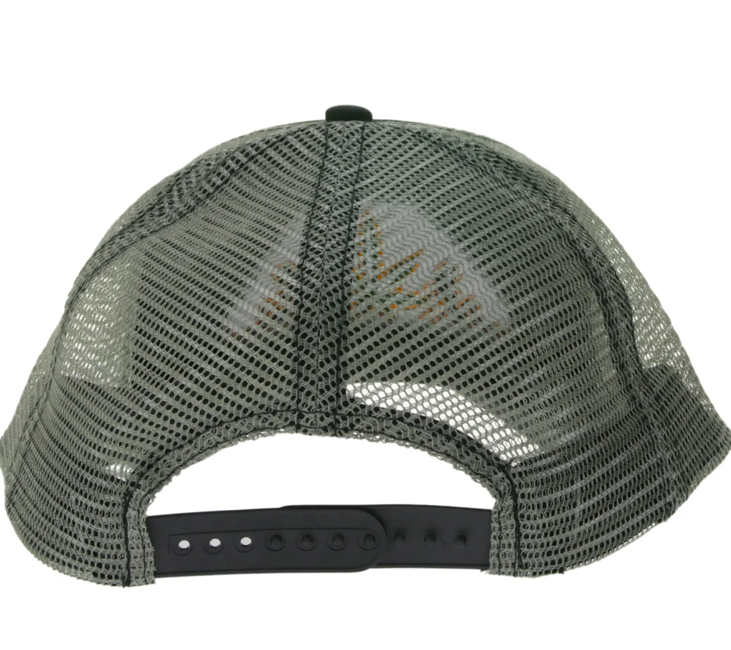 Caps & Mützen*BioworldMerch Dope Orange On Black & Leaf Trucker-Cap stylische Baseball-Cap Baumwoll-Cap mit Netzeinsatz 7330GUY Schwarz/Grau