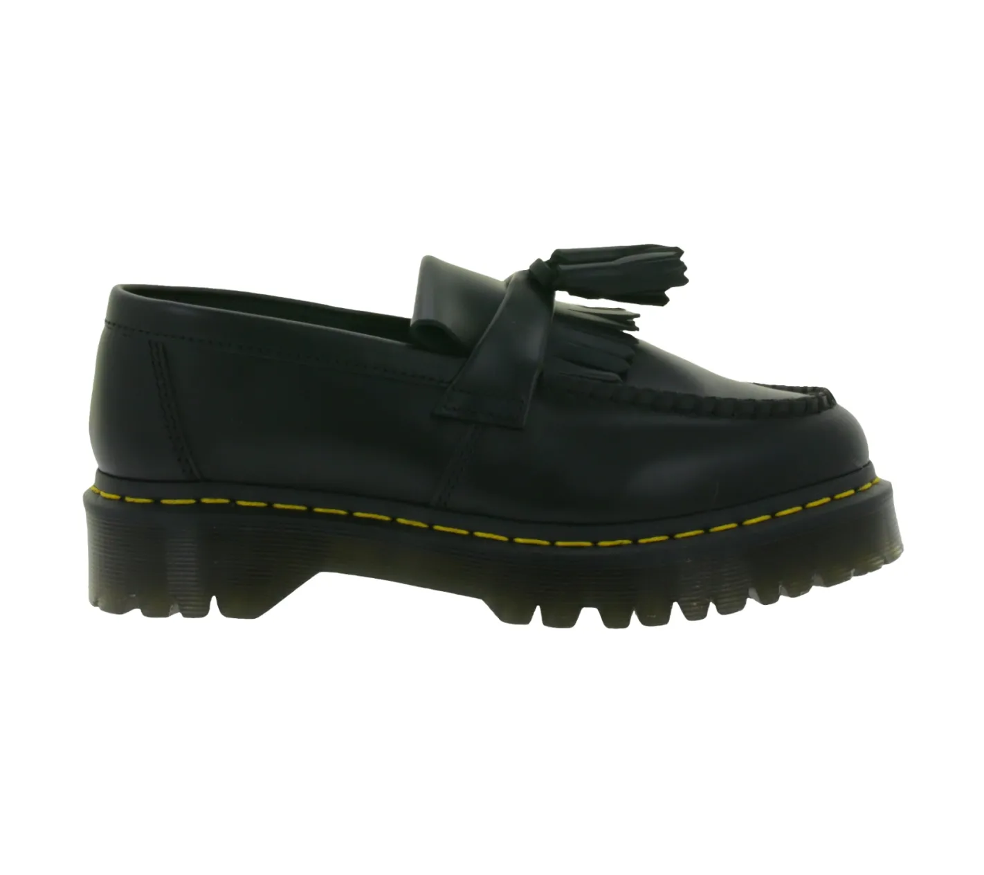 Halbschuhe & Pumps*Dr. Martens Adrian Bex Damen Echtleder-Schuhe Schlupf-Schuhe mit Quasten-Details Sohle Loafer-Schuhe Halbschuhe 26957001 Schwarz