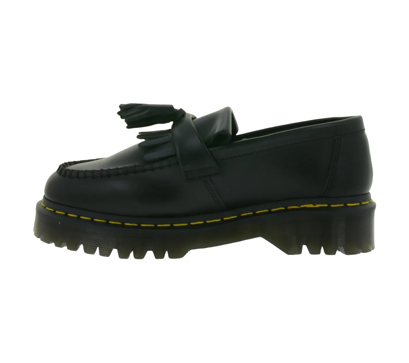 Halbschuhe & Pumps*Dr. Martens Adrian Bex Damen Echtleder-Schuhe Schlupf-Schuhe mit Quasten-Details Sohle Loafer-Schuhe Halbschuhe 26957001 Schwarz