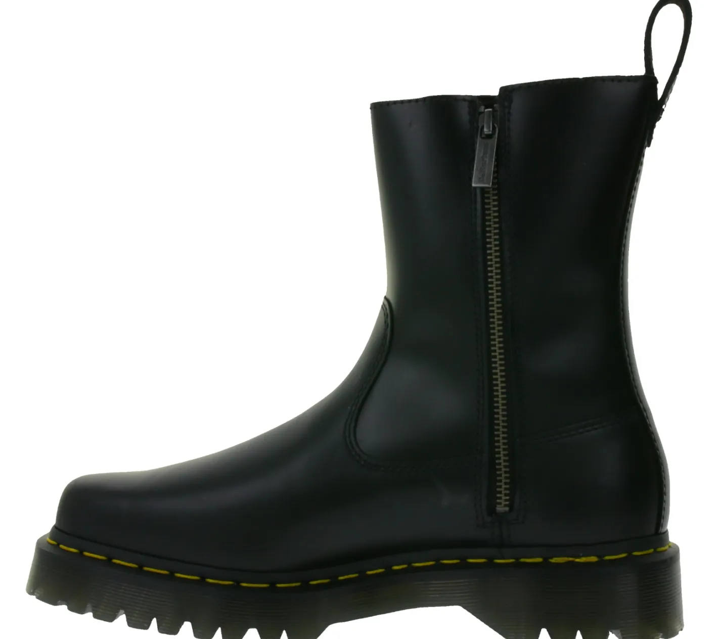 Boots & Stiefel*Dr. Martens Amaayah Lo Damen Echtleder-Schuhe Plateau-Boots mit Reißverschluss 31950001 Schwarz