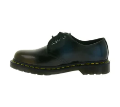 Halbschuhe & Pumps*Dr. Martens Brush-Off Damen Echtleder-Schuhe Schnür-Schuhe mit Air Crushion Sohle Oxford-Halbschuhe 31899649 Schwarz/Grün/Blau/Braun