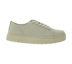 Sneaker & Turnschuhe*Dr. Martens Dante Damen Low-Top Sneaker klassische Canvas-Schuhe mit geprägtem Rückenriemen 30820292 Beige