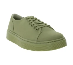 Sneaker & Turnschuhe*Dr. Martens Dante Low-Top Sneaker klassische Canvas-Schuhe mit geprägtem Rückenriemen 30821358 Khaki