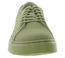 Sneaker & Turnschuhe*Dr. Martens Dante Low-Top Sneaker klassische Canvas-Schuhe mit geprägtem Rückenriemen 30821358 Khaki
