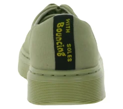 Sneaker & Turnschuhe*Dr. Martens Dante Low-Top Sneaker klassische Canvas-Schuhe mit geprägtem Rückenriemen 30821358 Khaki