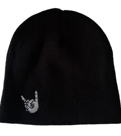 Caps & Mützen*BioworldMerch Eagles of Death Metal Unisex Beanie Baumwoll-Mütze im klassischen Schnitt Schwarz/Weiß