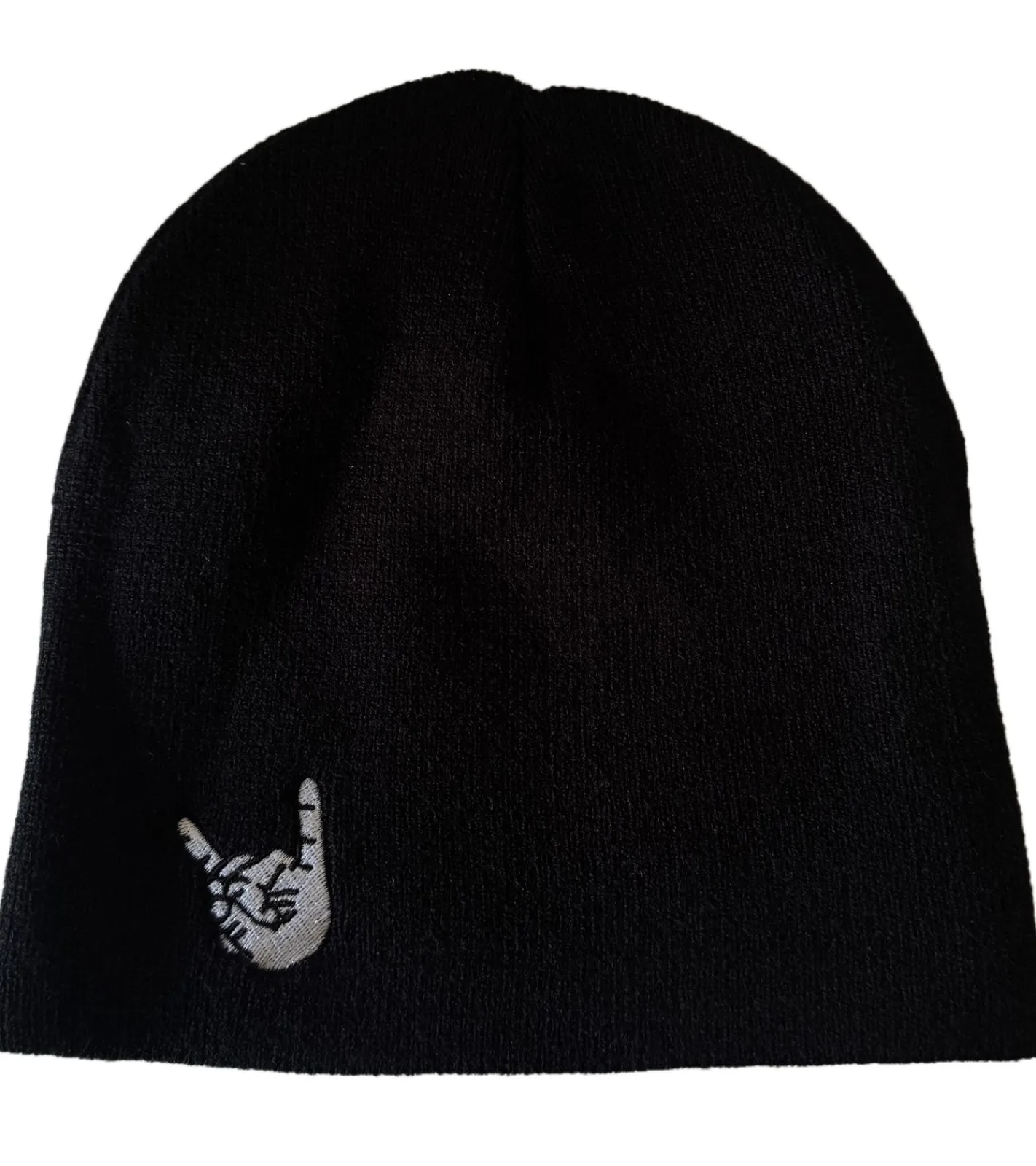 Caps & Mützen*BioworldMerch Eagles of Death Metal Unisex Beanie Baumwoll-Mütze im klassischen Schnitt Schwarz/Weiß