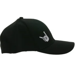 Caps & Mützen*BioworldMerch EAGLES OF DEATH Trucker-Cap Garage-Rock-Band Baseball-Cap mit Logo-Stickerei Fan-Mütze TC110573EOD Schwarz