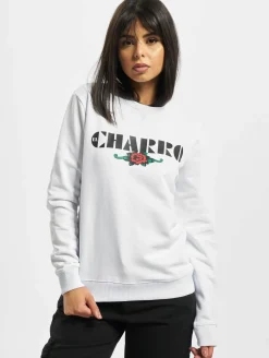 Sweater & Pullover*El Charro AAngel Sweatshirt Frau Weiß