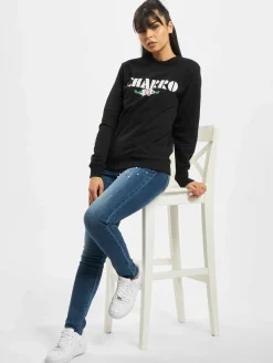 Sweater & Pullover*El Charro AAngel Sweatshirt Frau Schwarz