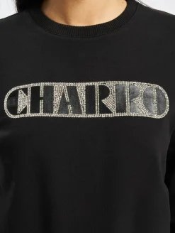 Sweater & Pullover*El Charro Diamond Sweatshirt Frau Schwarz