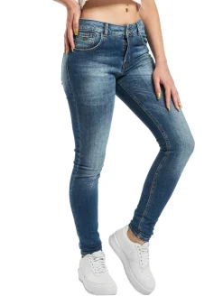 Hosen & Jeans*El Charro Tijuna 04 Slim Fit Jeans blau