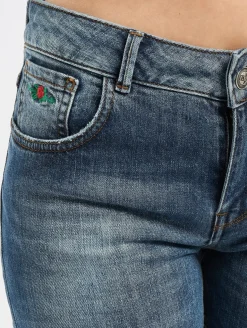 Hosen & Jeans*El Charro Tijuna 04 Slim Fit Jeans blau