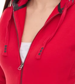 Mäntel & Jacken|Sweater & Pullover*Elevate Arora Damen Sweat-Jacke mit Kapuze 300 g/m2 schlichte Baumwoll-Jacke Pullover Blau, Rot oder Dunkelblau