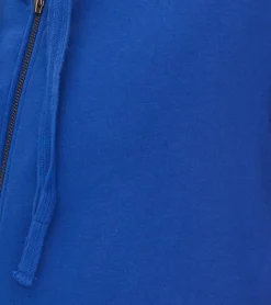 Pullover & Sweater*Elevate Arora Herren Sweat-Jacke mit Kapuze schlichte Baumwoll-Jacke Pullover 3821144 Blau