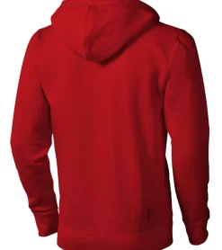 Pullover & Sweater|Jacken & Mäntel*Elevate Arora Herren Sweat-Jacke mit Kapuze schlichte Baumwoll-Jacke Pullover 3821125 Rot