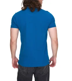 Hemden & Poloshirts*Elevate Calgary Herren Polo-Shirt Baumwolle Polo-Hemd Pique-Strick 200 g/m² 3808052 Blau