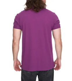 Hemden & Poloshirts*Elevate Calgary Herren Polo-Shirt Baumwolle Polo-Hemd Pique-Strick 200 g/m² 3808038 Lila