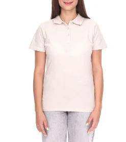 Poloshirts & Blusen*Elevate Helios Damen Polo-Shirt Baumwolle Polo-Hemd Pique-Strick 180 g/m² 3810790 Beige