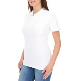 Poloshirts & Blusen*Elevate Helios Damen Polo-Shirt Baumwolle Polo-Hemd Pique-Strick 180 g/m² 3810701 Weiß