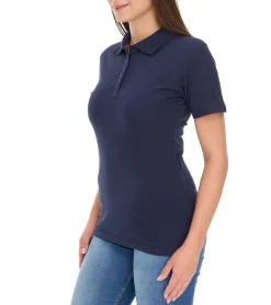 Poloshirts & Blusen*Elevate Helios Damen Polo-Shirt Baumwolle Polo-Hemd Pique-Strick 180 g/m² 38107 in Weiß, Rot, Blau, Gelb, Pink, Orange, Grün oder Schwarz