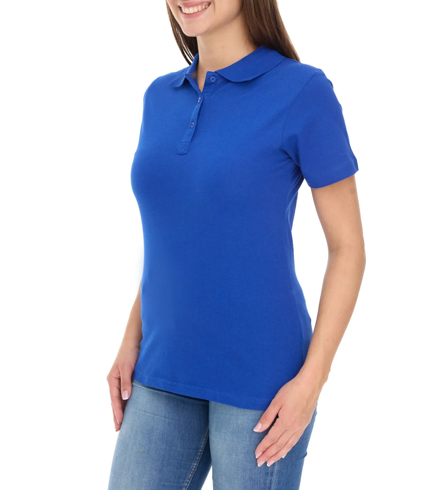 Poloshirts & Blusen*Elevate Helios Damen Polo-Shirt Baumwolle Polo-Hemd Pique-Strick 180 g/m² 38107 in Weiß, Rot, Blau, Gelb, Pink, Orange, Grün oder Schwarz