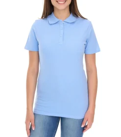 Poloshirts & Blusen*Elevate Helios Damen Polo-Shirt Baumwolle Polo-Hemd Pique-Strick 180 g/m² 38107 in Weiß, Rot, Blau, Gelb, Pink, Orange, Grün oder Schwarz
